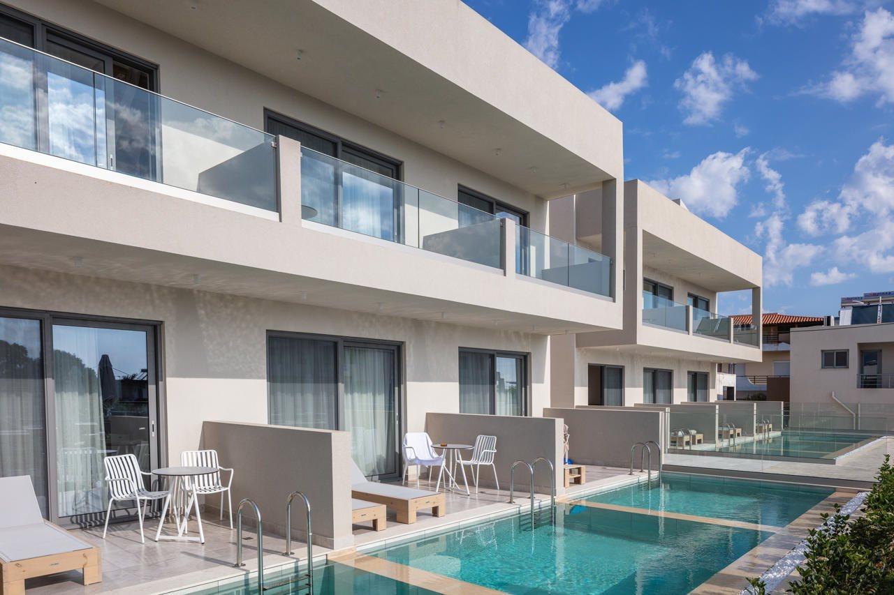 Nima Boutique Hotel (Adults Only) Paralia Kourna ภายนอก รูปภาพ