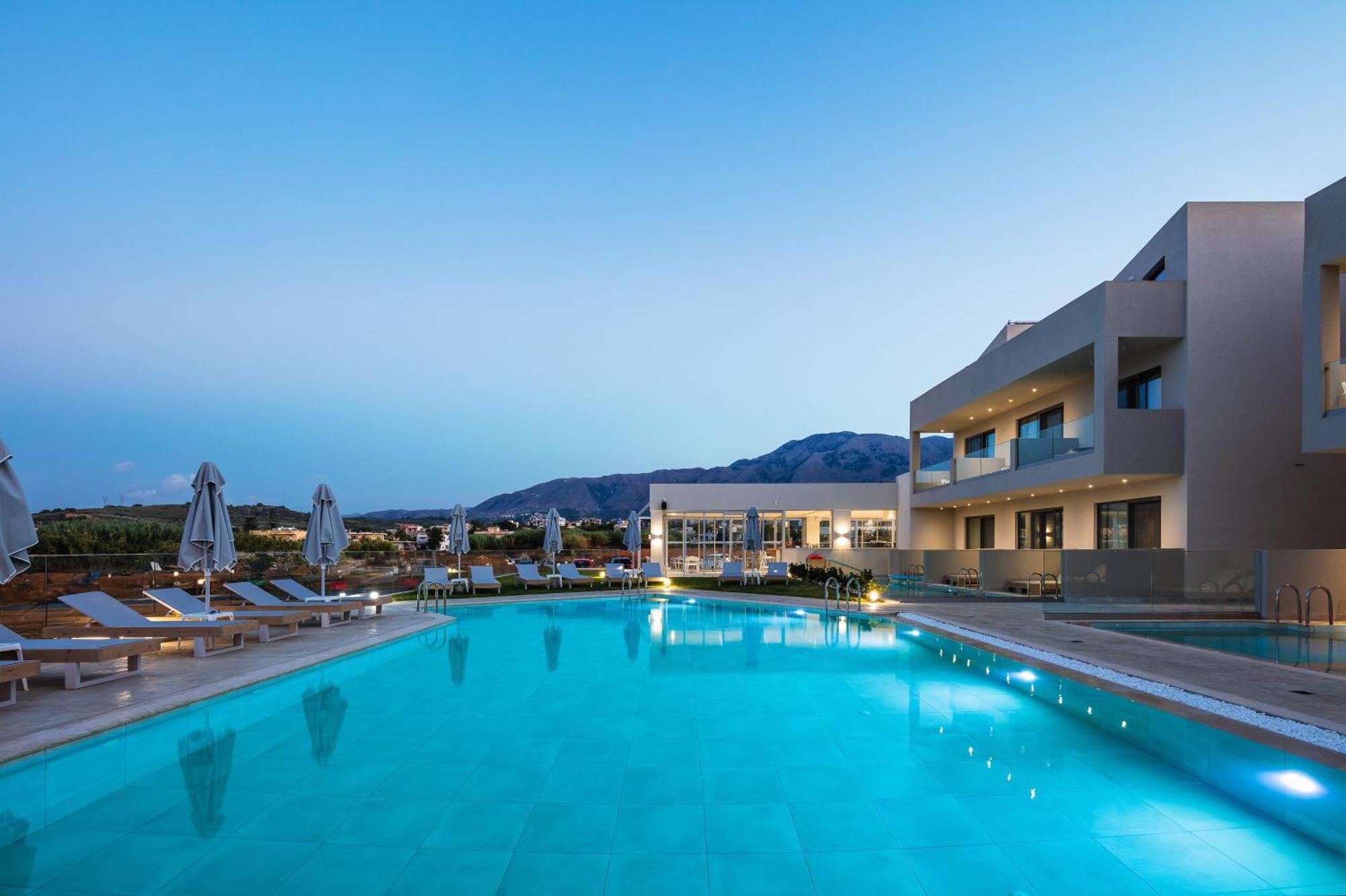 Nima Boutique Hotel (Adults Only) Paralia Kourna ภายนอก รูปภาพ