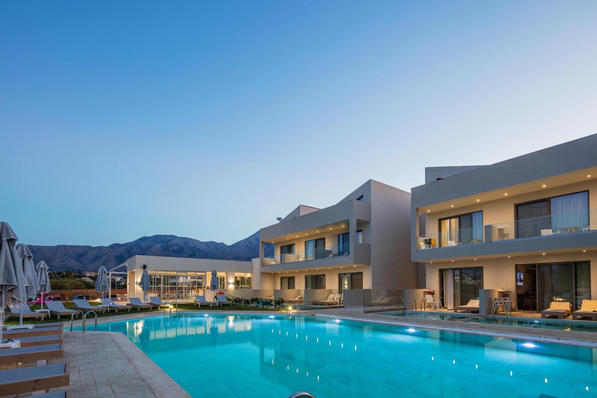 Nima Boutique Hotel (Adults Only) Paralia Kourna ภายนอก รูปภาพ