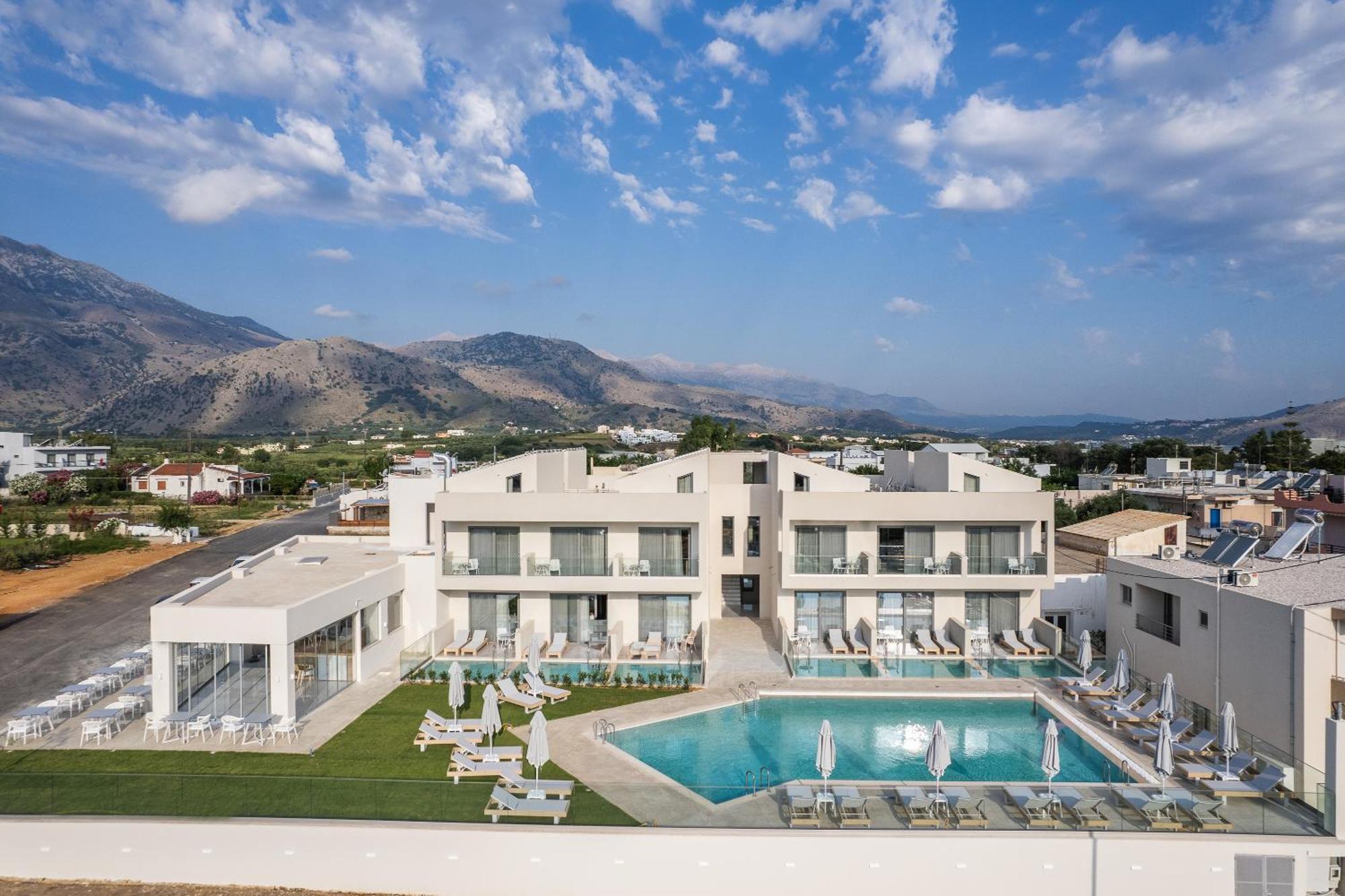 Nima Boutique Hotel (Adults Only) Paralia Kourna ภายนอก รูปภาพ